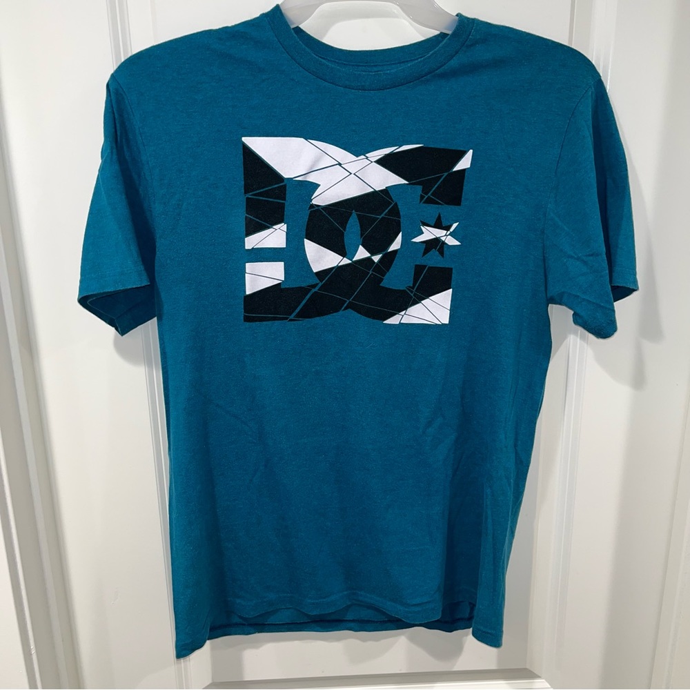 DC shoes graphic T-Shirt logo Graphics Men's Medium green